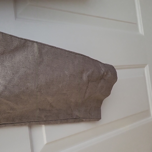 NWOT Banana Republic Martin Fit Metallic Tweed Trousers, Size 2 - Picture 4 of 12